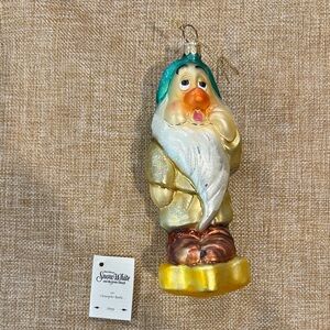 Vintage Christopher Radko “Sleepy”  6 inch  Ornament